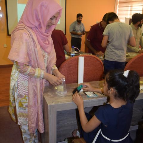 Telescope Making Workshop with Muslim Explorers, July 2019