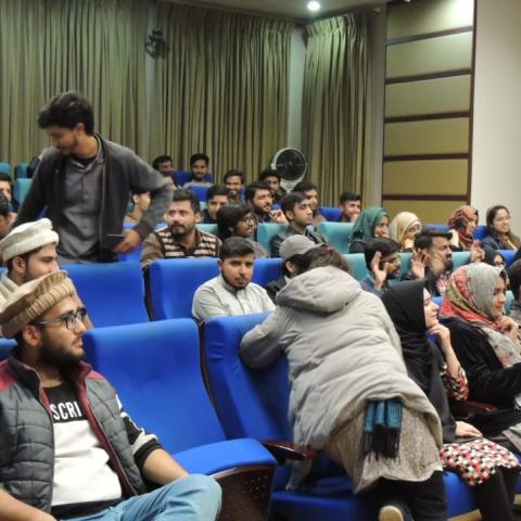 The audience at COMSATS university 